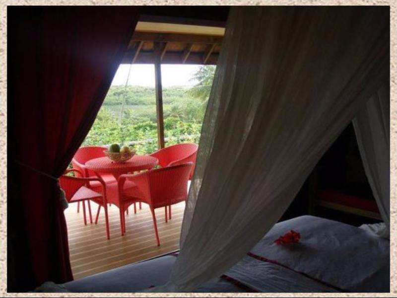 La Perruche Rouge Guest House Tamatoa Eksteriør billede
